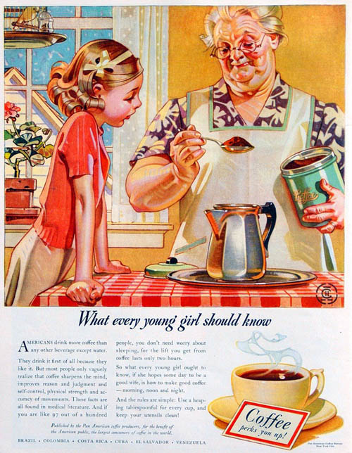 广告的力量-60多年前的这波复古咖啡海报，让咖啡行业起死回生